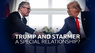 starmer trump thumb